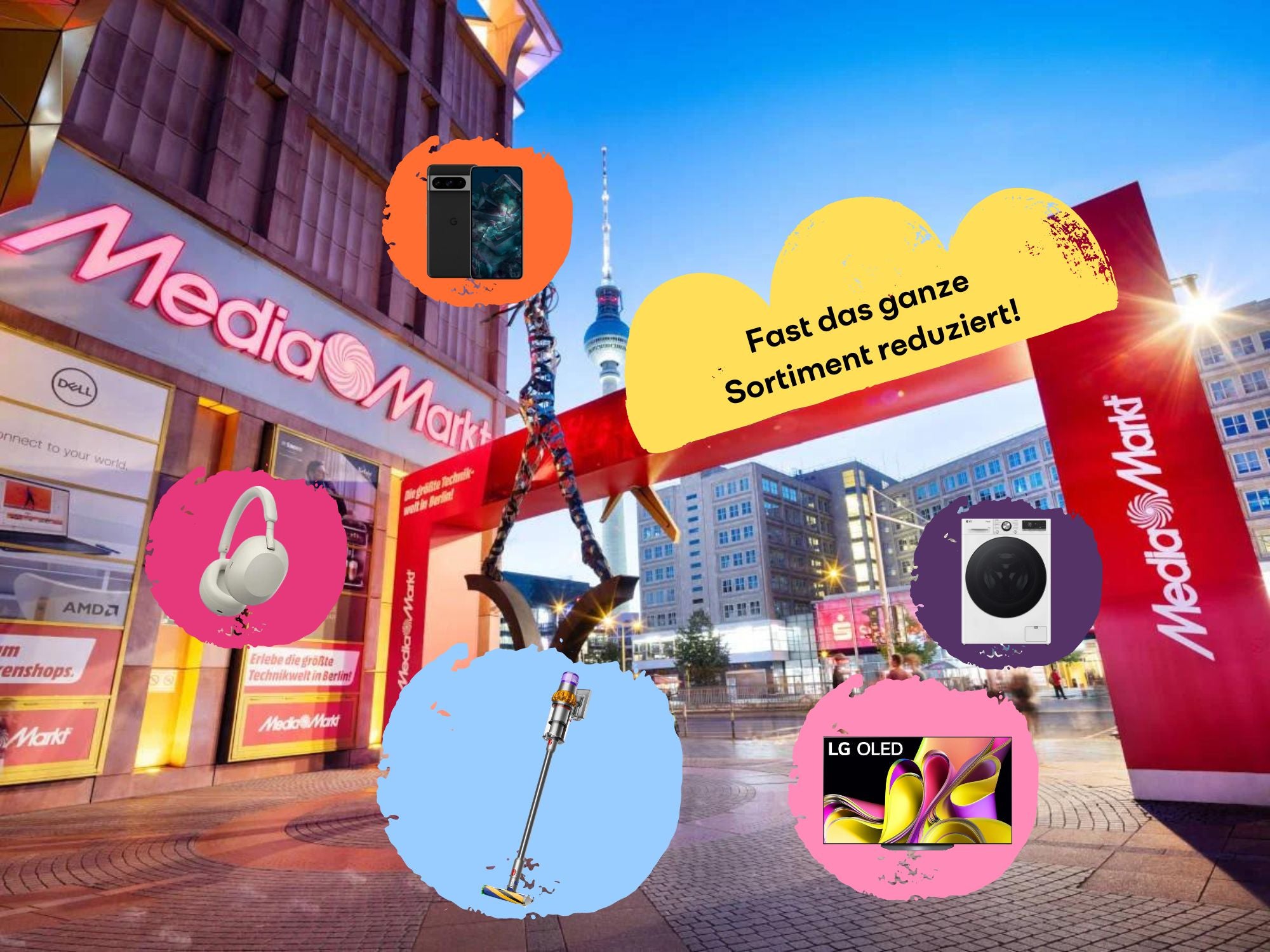 MediaMarkt reduziert fast das ganze Sortiment