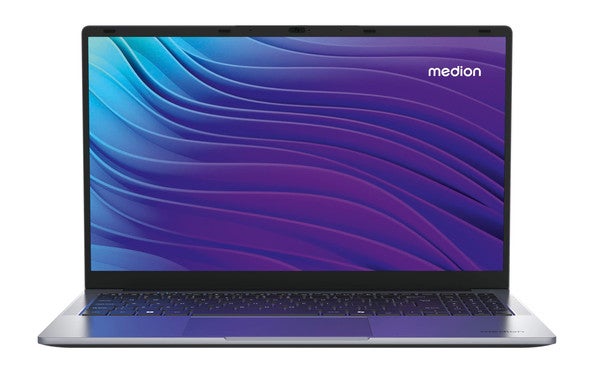 Medion Laptop E15223 (MD62644) in der Frontansicht.