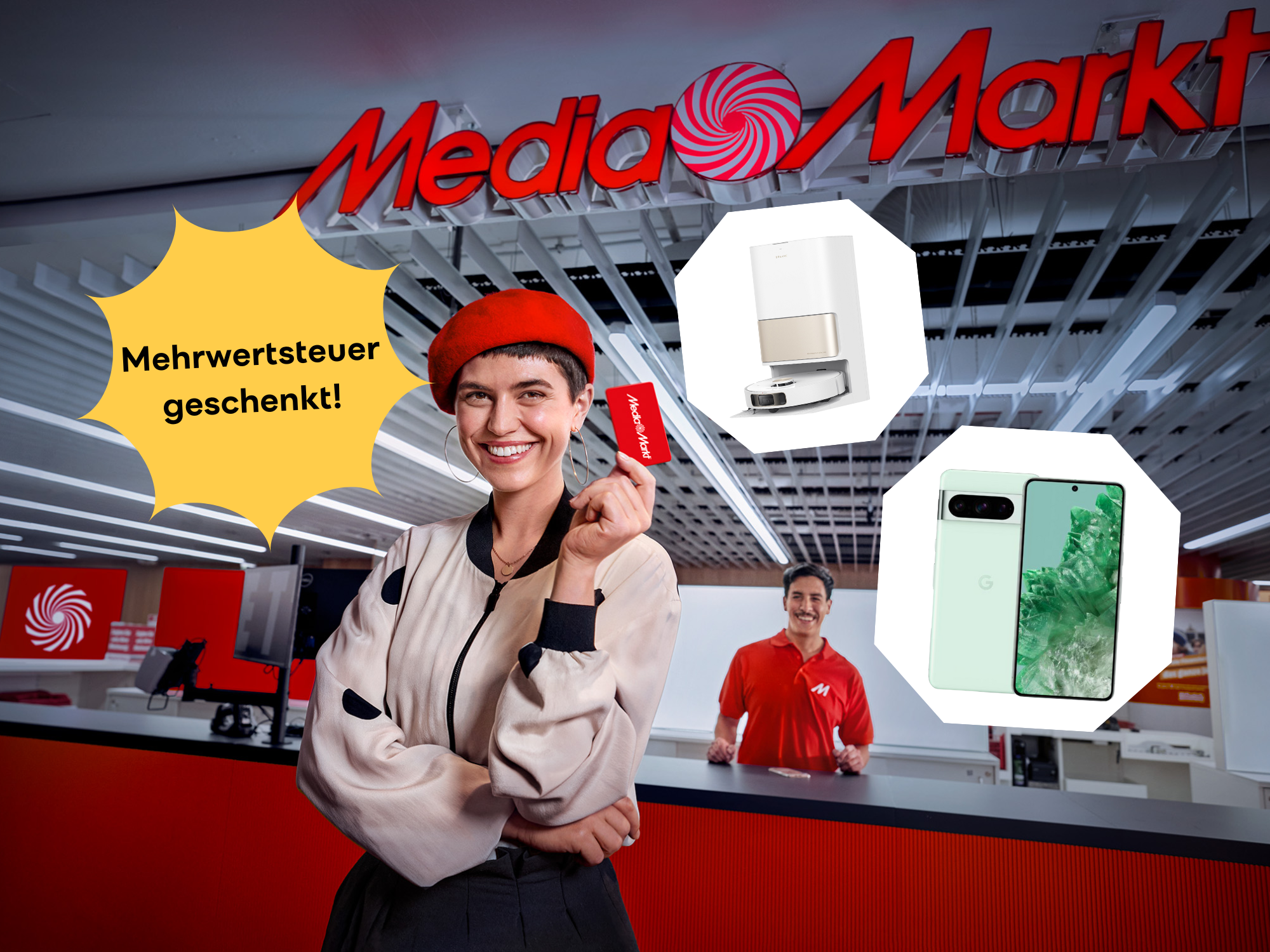 Mit Pixel 8 Pro und vielem mehr: Die 7 besten Deals der Mehrwertsteuer-Aktion bei MediaMarkt