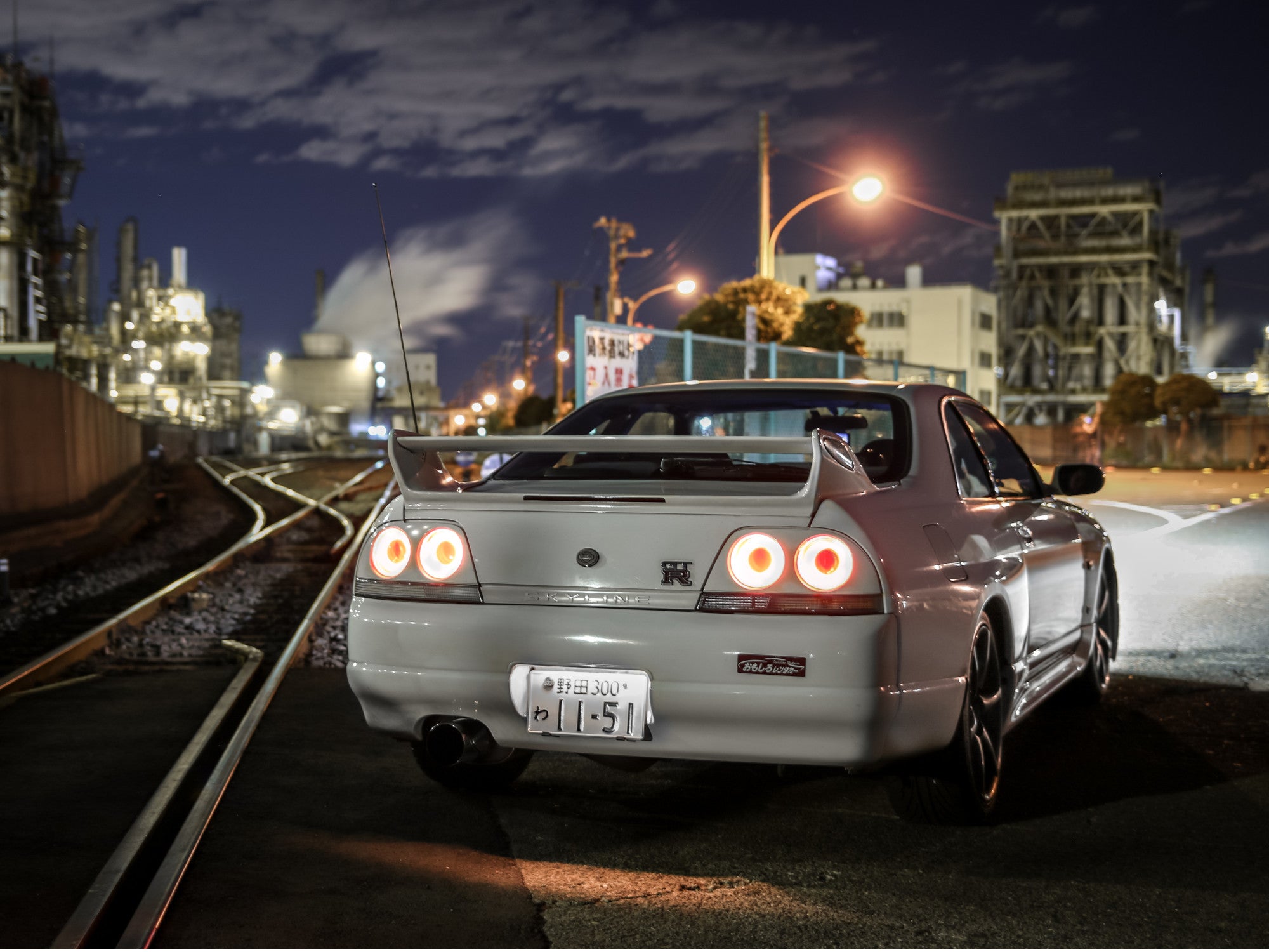 Nissan skyline GTR33 (BNR33) in Yokoama.