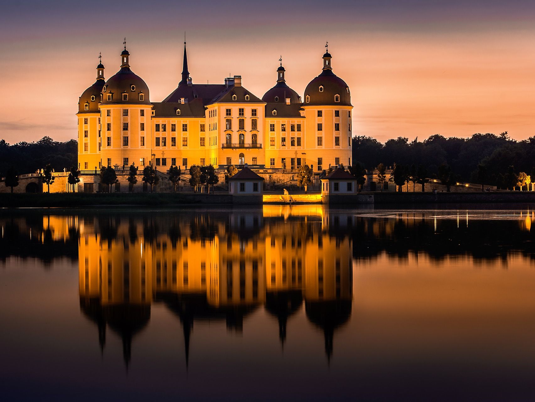 Die Moritzburg - Drehort für Drei Nüsse für Aschenbrödel