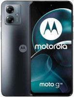 Front und Rückseite des Motorola Moto G14.