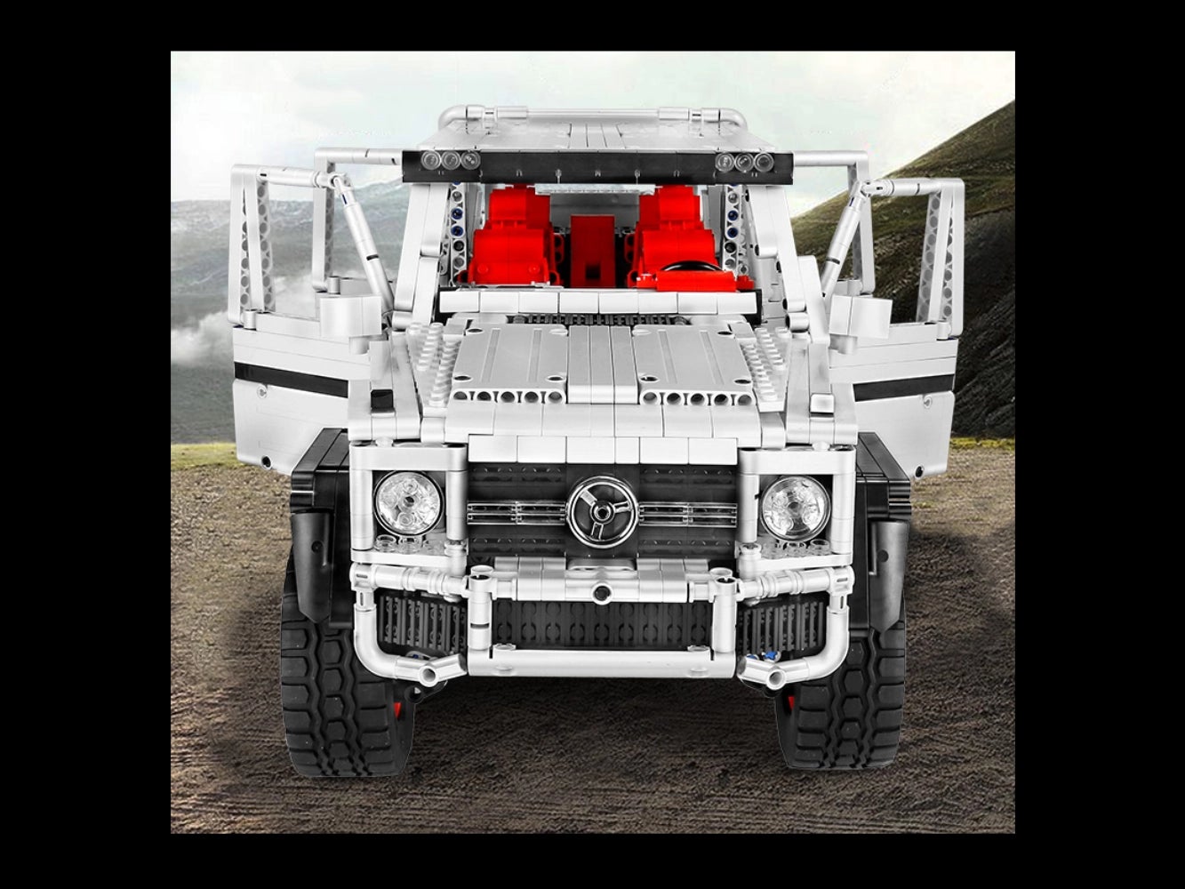 Foto: Klemmbaustein Mould King RC Mercedes-Benz G700 6×6 (13061)