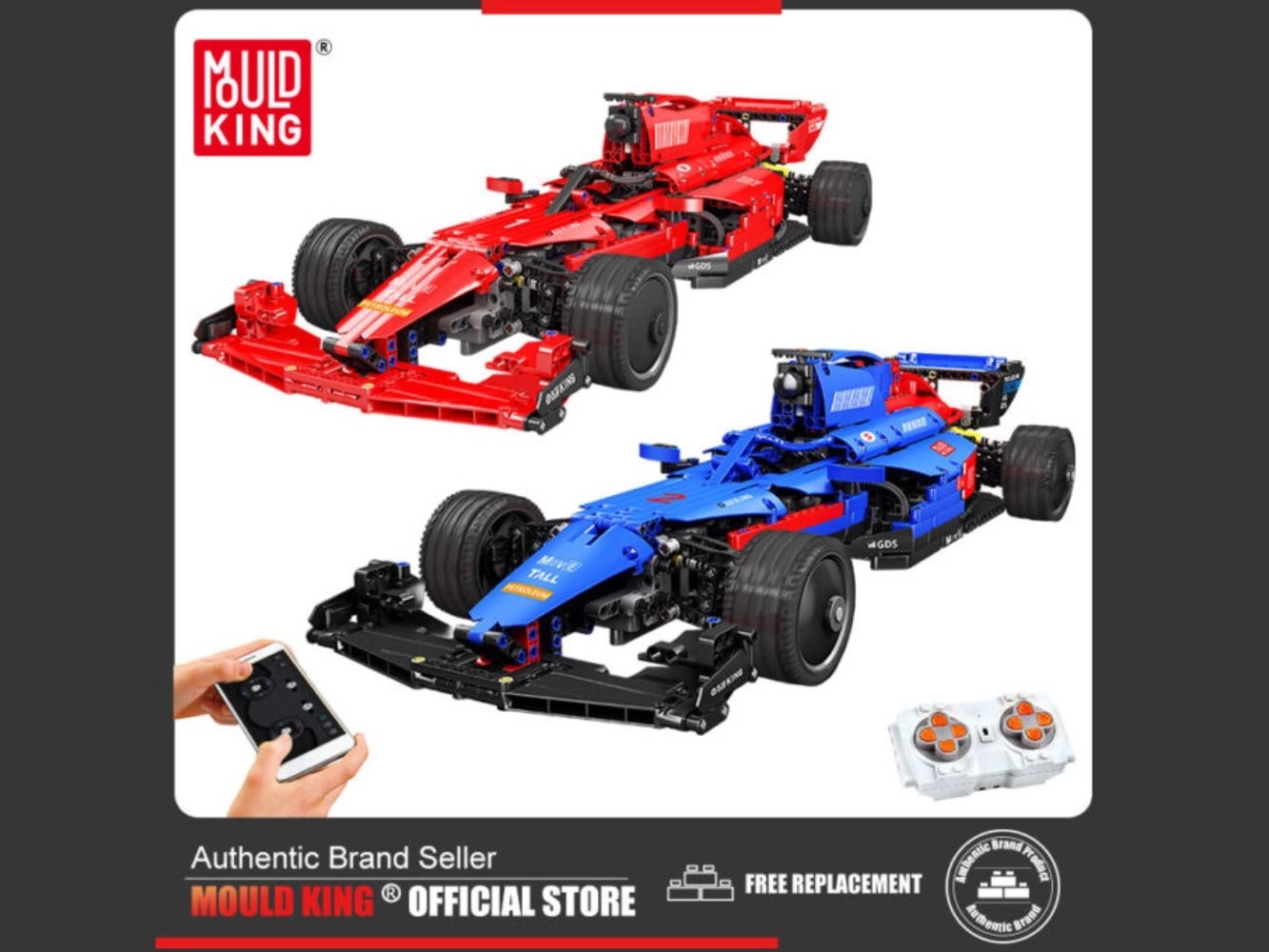 Foto: Klemmbaustein Mould King Formula 1 (18024A)