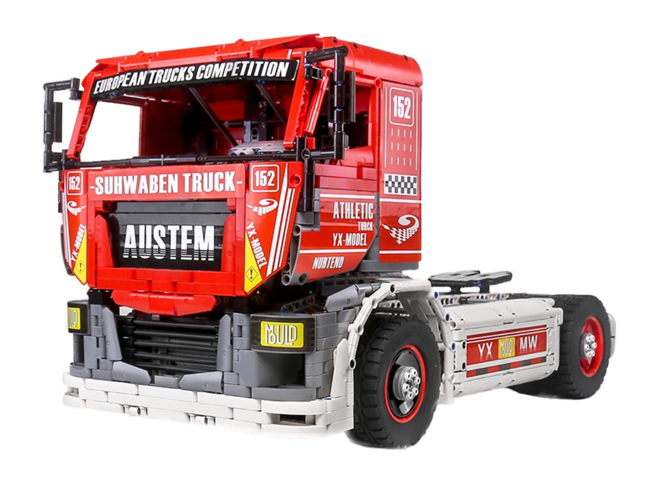 Foto: Klemmbaustein Mould King RC Renntruck (13152)