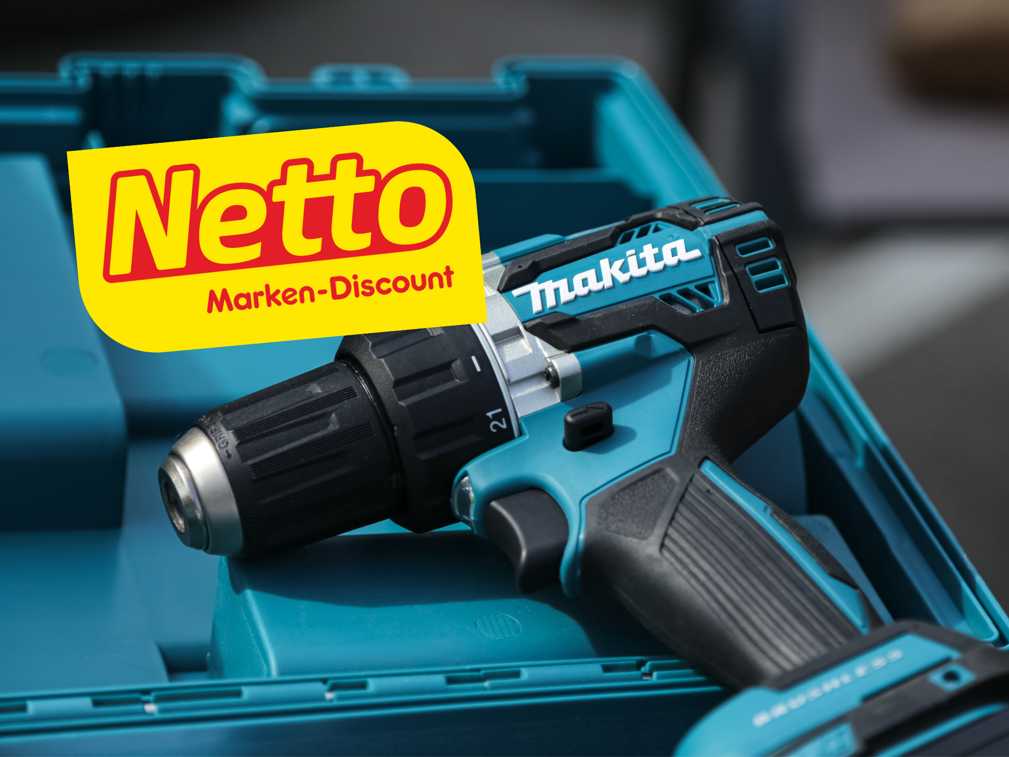 Makita Akku-Werkzeug bei Netto im Angebot