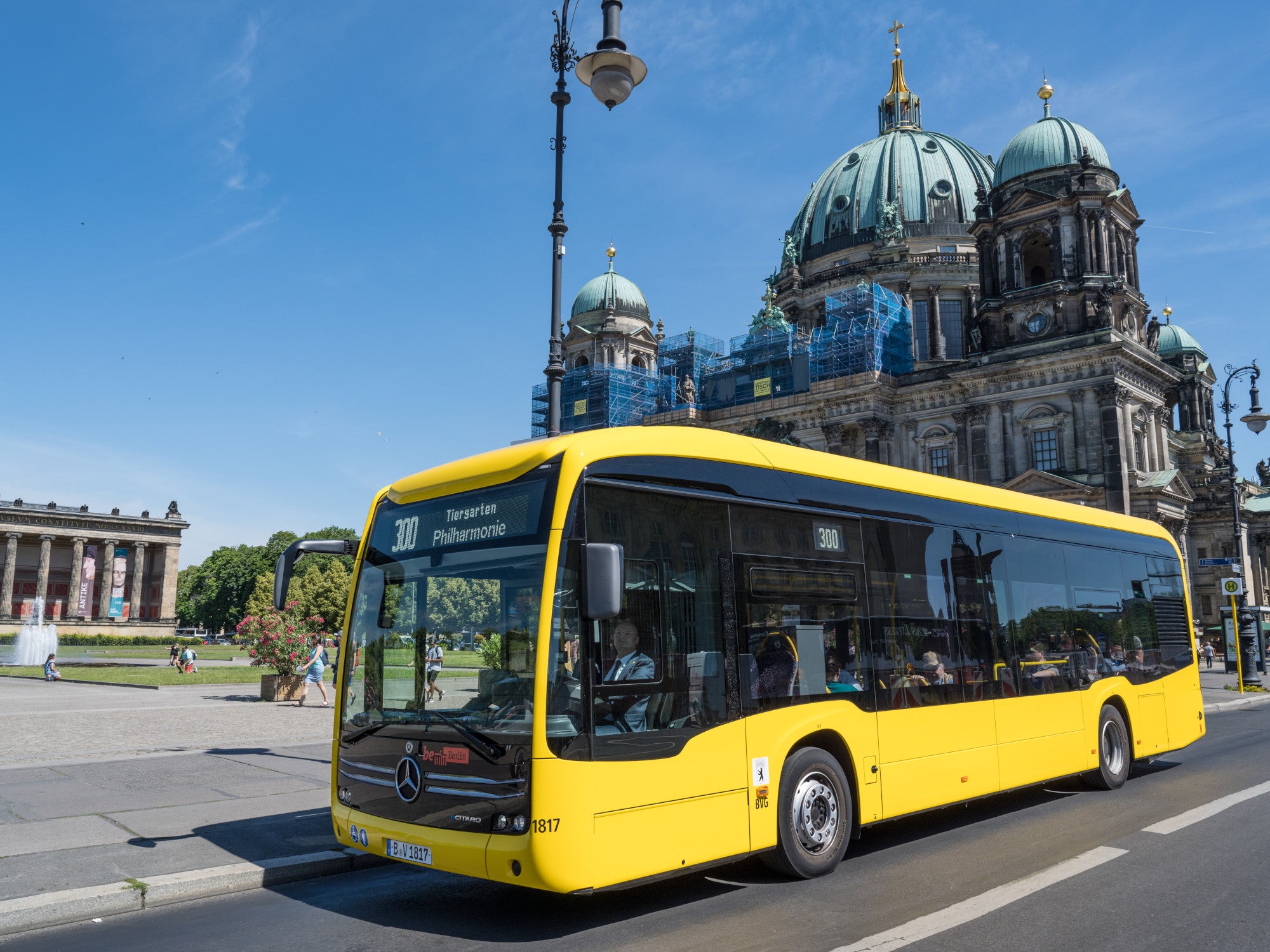 BVG-Bus in Berlin.