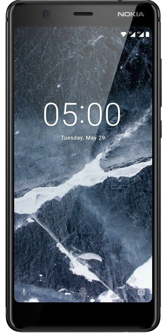 Nokia 5.1 Schwarz Front