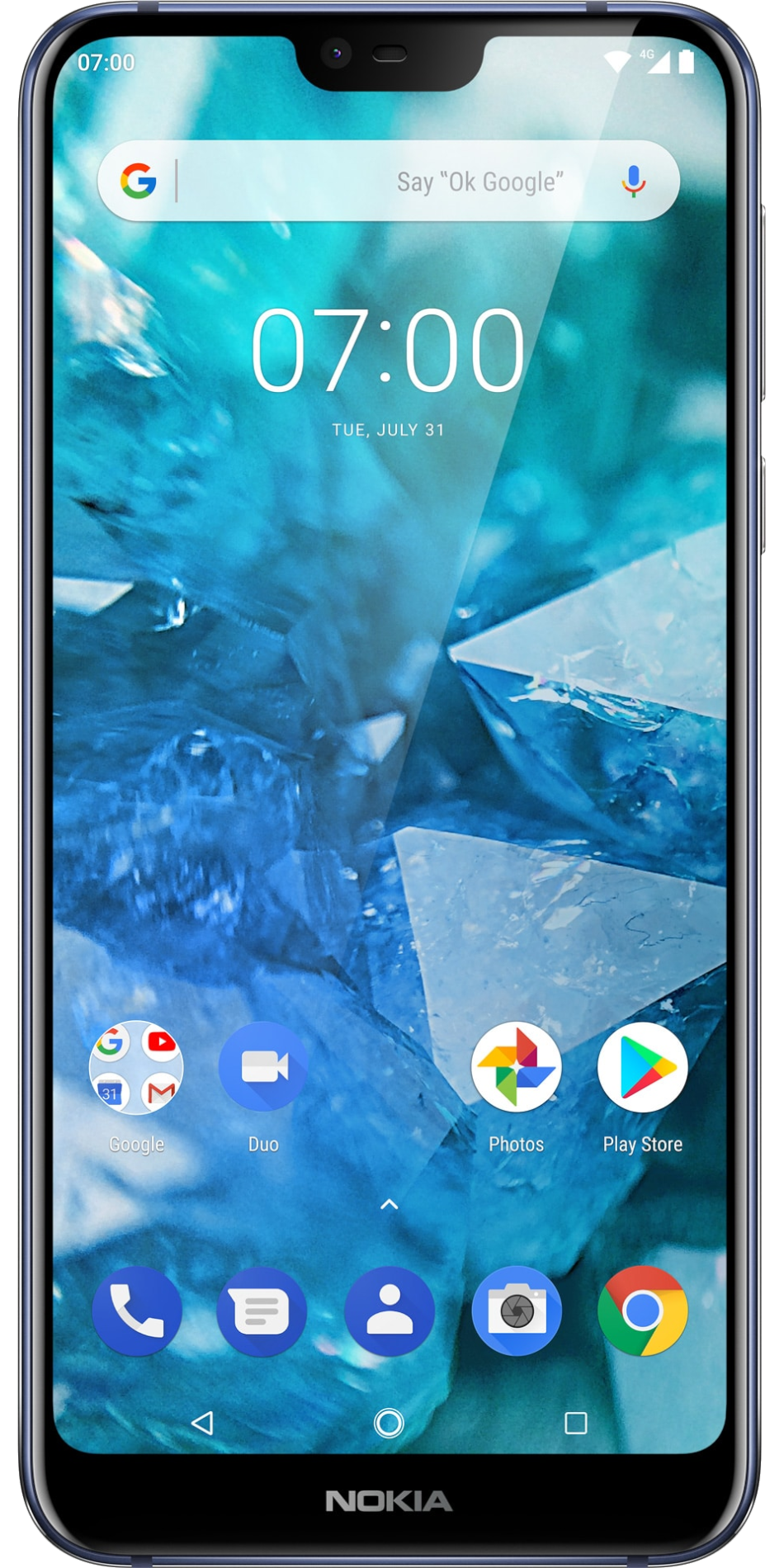 Nokia 7.1 Vorderseite