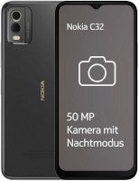 Vorderseite und Rückseite des Nokia C32