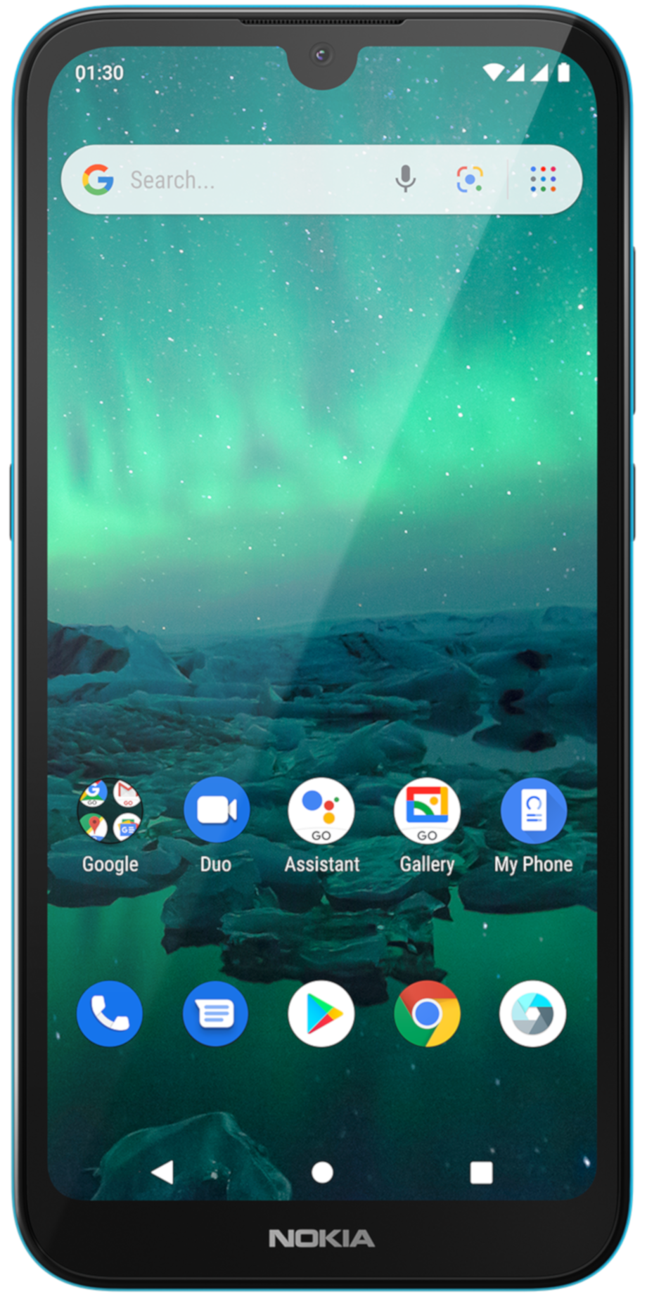 Front des Nokia 1.3