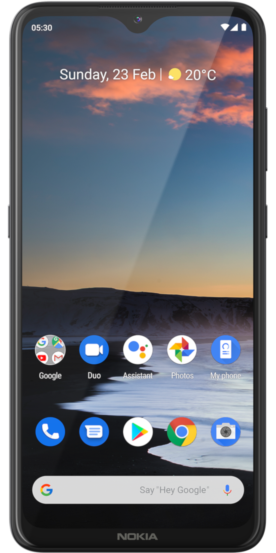 Front des Nokia 5.3