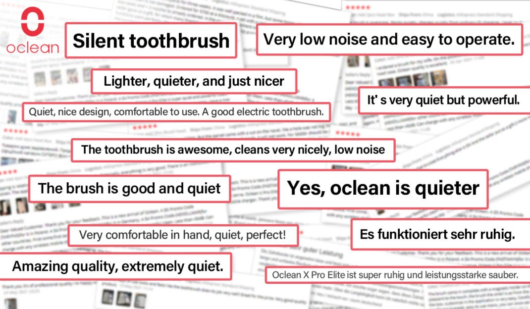 Reseñas del cepillo de dientes eléctrico Oclean