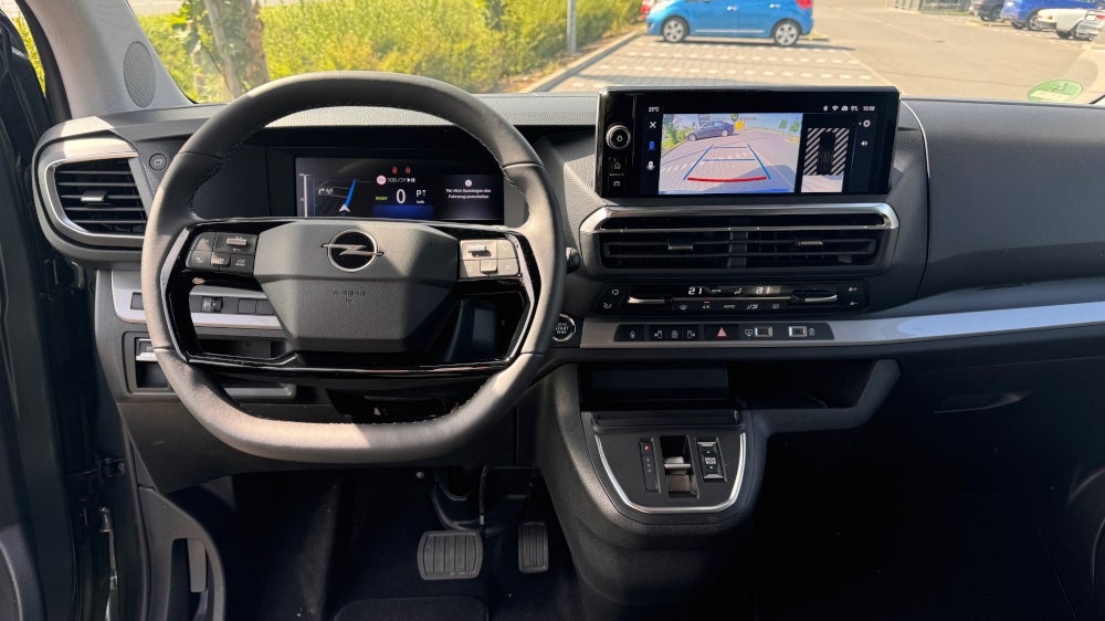 Interieur des Opel Zafira Electric.