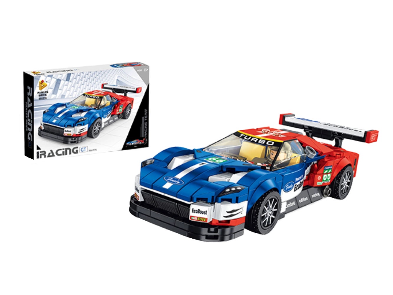 Foto: Klemmbaustein Panlos Racing Car GT (2261412)