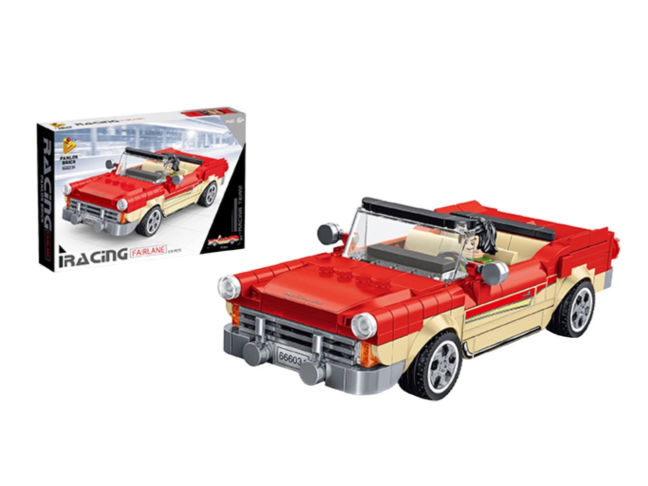 Foto: Klemmbaustein Panlos Racing Car Fairlane (2261410)