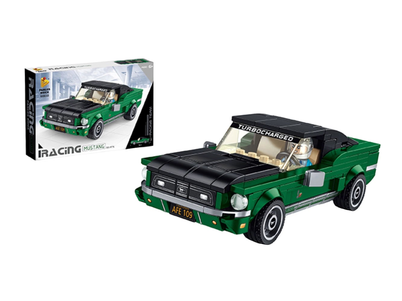 Foto: Klemmbaustein Panlos Racing Car Mustang (2261409)