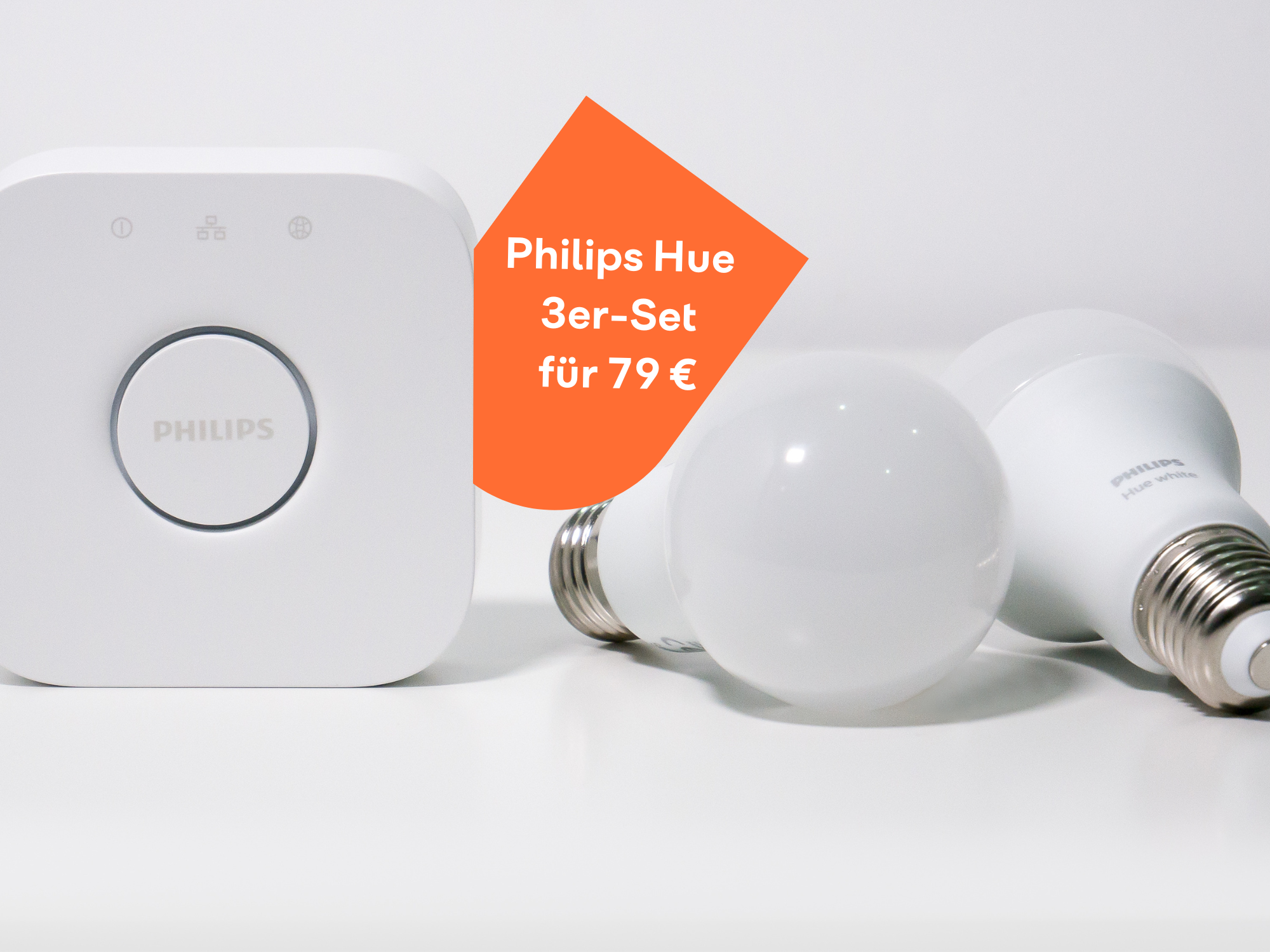 Philips Hue 3er-Set für nur 79 Euro