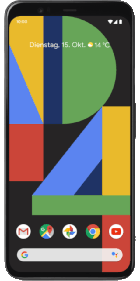 Google Pixel 4 Datenbank