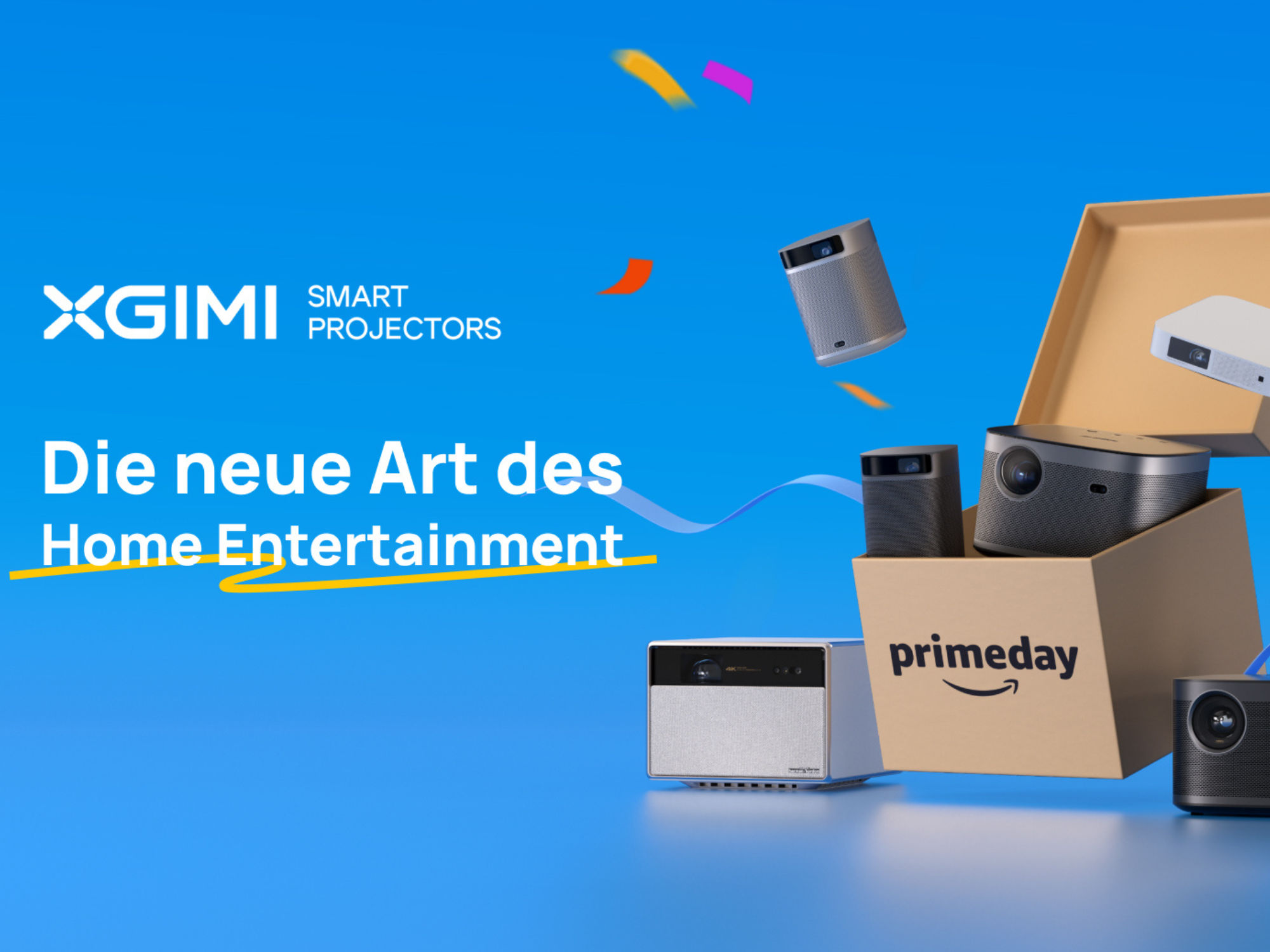 Prime Day - Mini-Beamer und 4K-Projektoren bei Amazon gewaltig reduziert