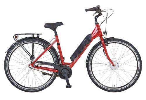 Prophete 28" E-Bike City in der Seitenansicht.