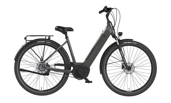 Prophete Alu City E-Bike Geniesser 3.3 in der Seitenansicht.