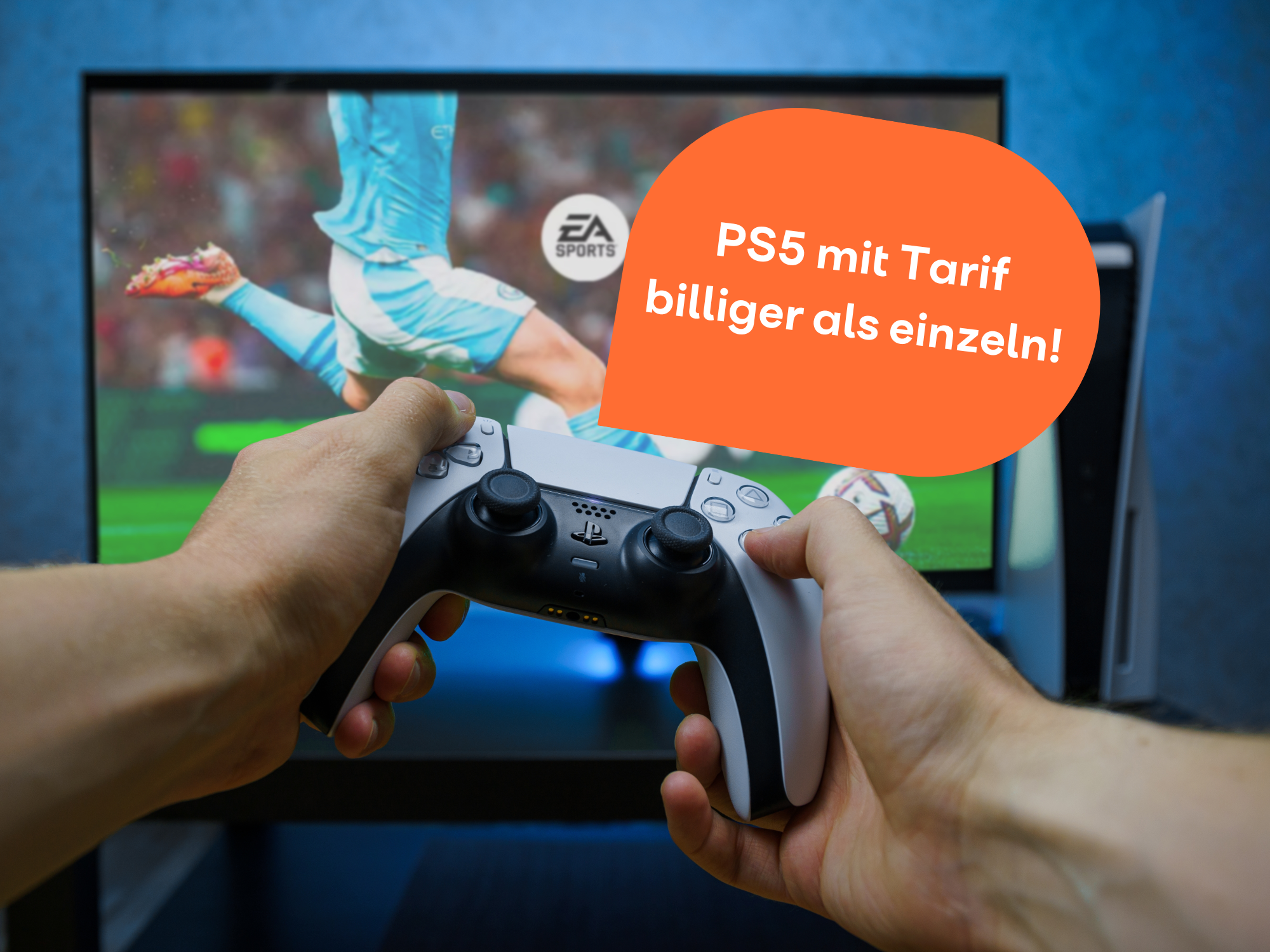 PS5 mit Tarif billiger als einzeln