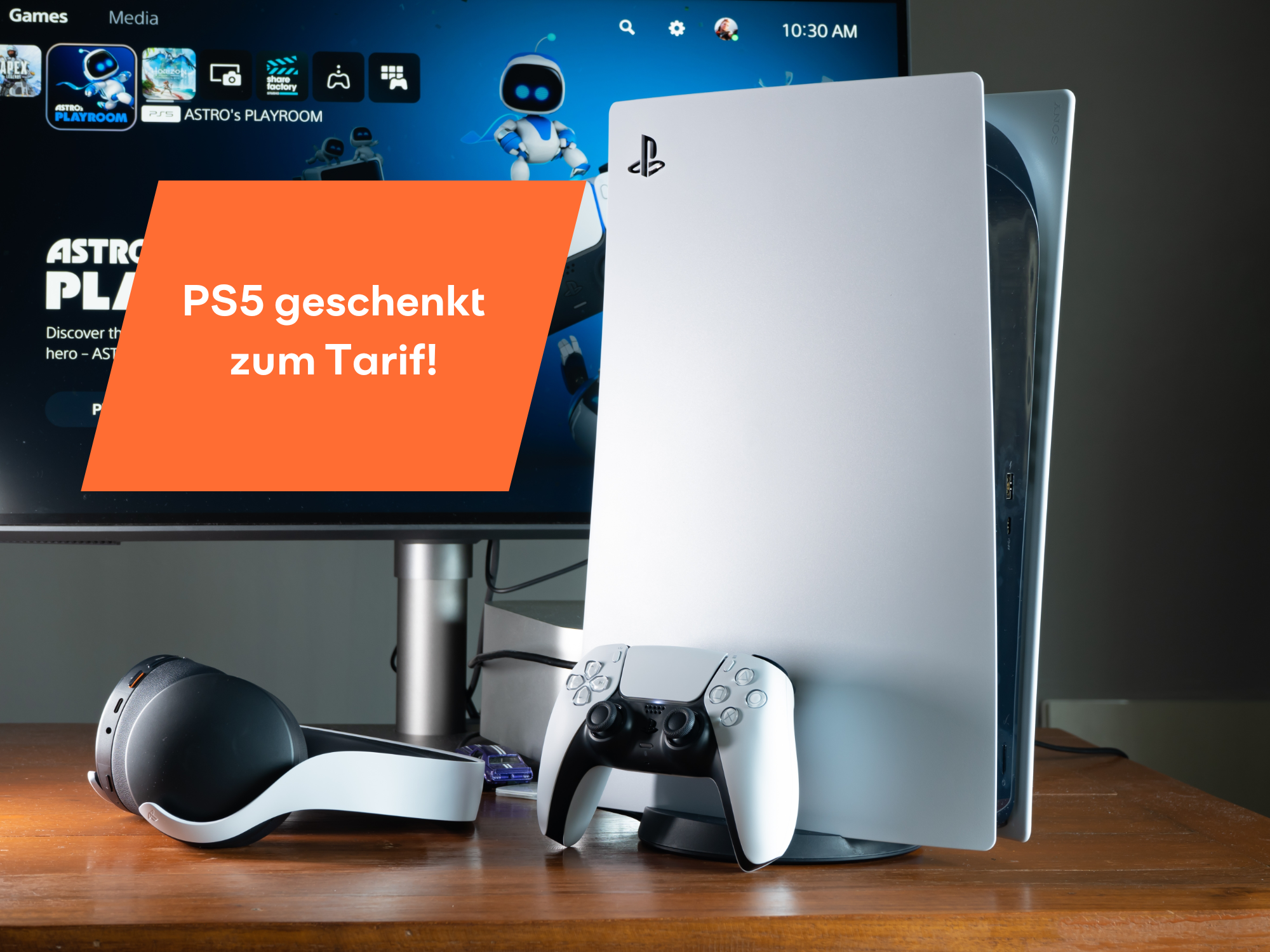 PS5 Slim geschenkt zum Tarif