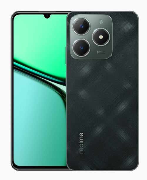 Front und Rückseite des Realme C61.