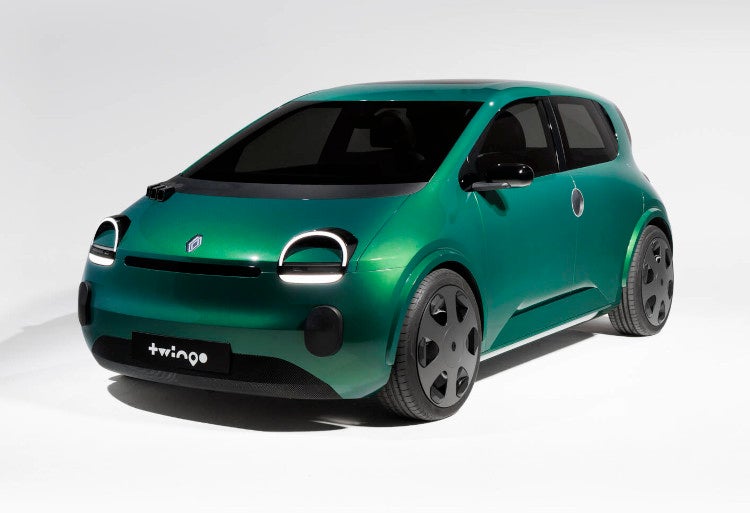 Front des Renault Twingo E-Tech Showcars.