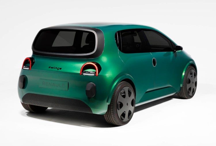 Heck des Renault Twingo E-Tech Showcars.