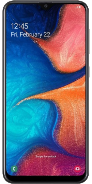 Bild vom Samsung Galaxy A20