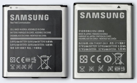 Gefälschter Akku Samsung Herkunftsverweis
