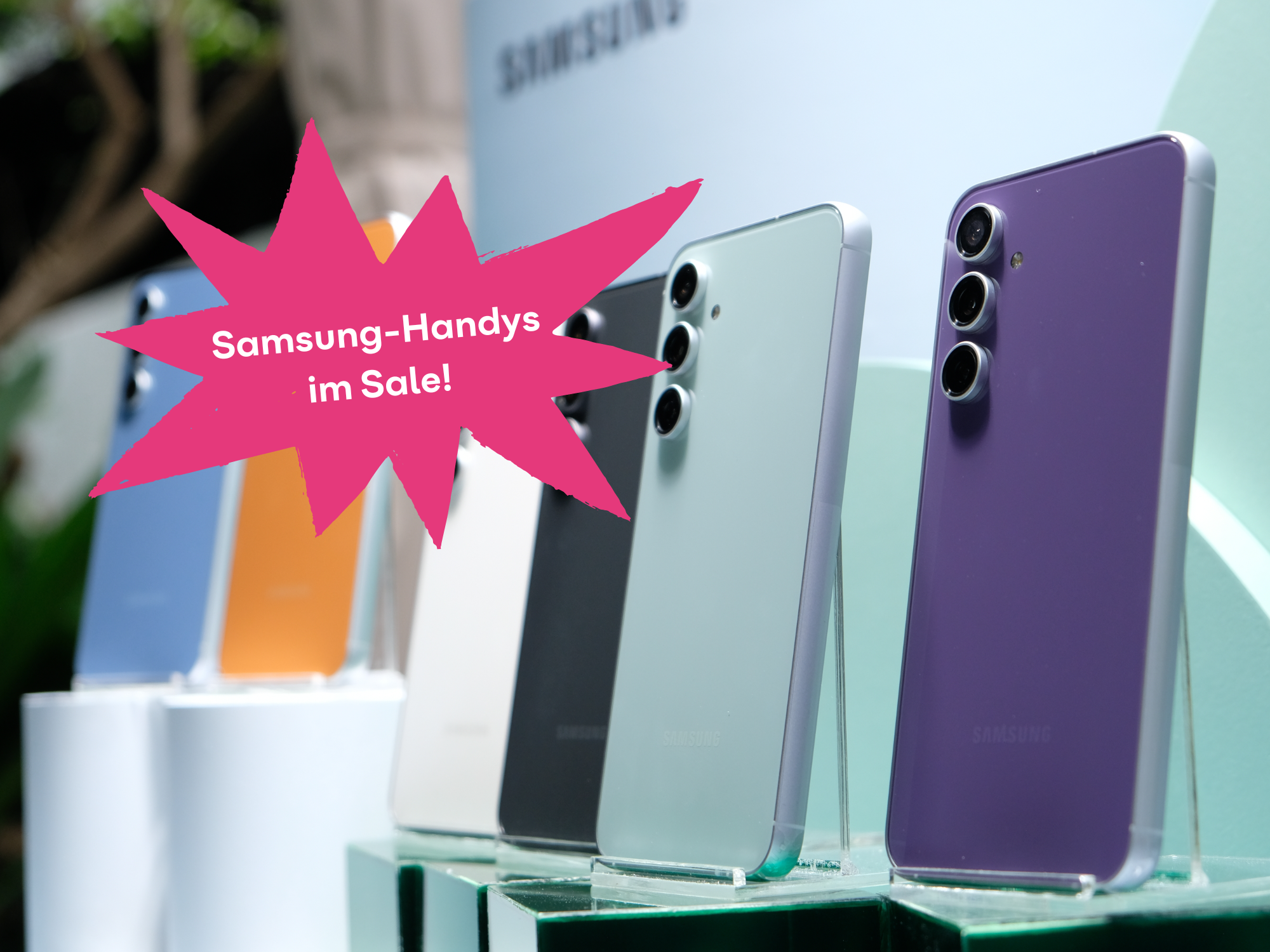 Samsung-Handys im Sale bei MediaMarkt