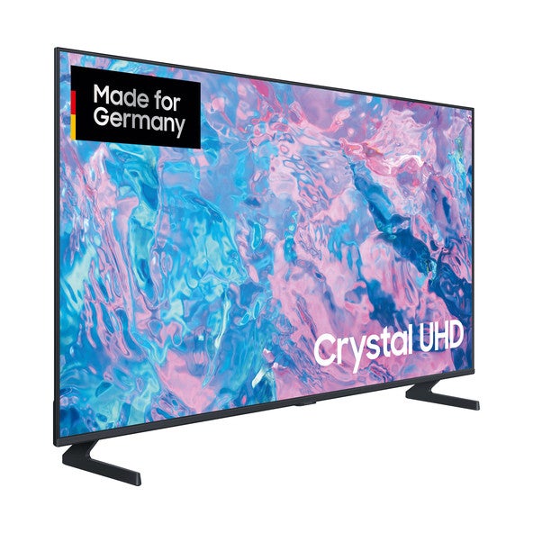 Samsung Crystal UHD Smart TV 4K CU6979 in der Frontansicht.