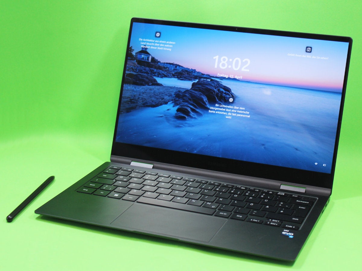 Samsung Galaxy Book2 Pro 360 Convertible Mit Potenter Hardware