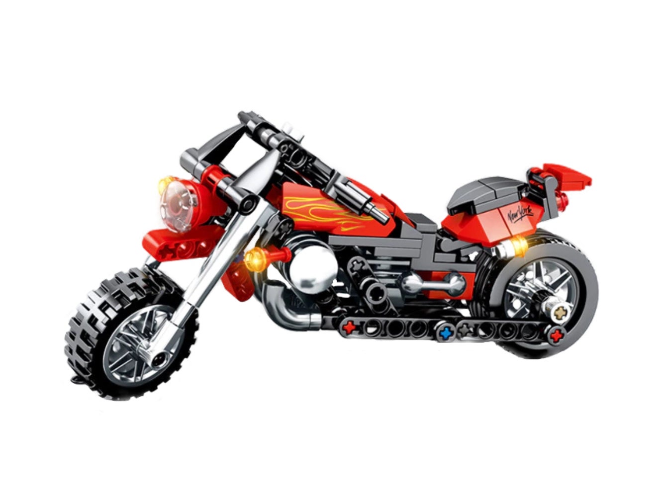 Sembo Building Block Car Model - Harley Car Model Technic (701100) vs ...