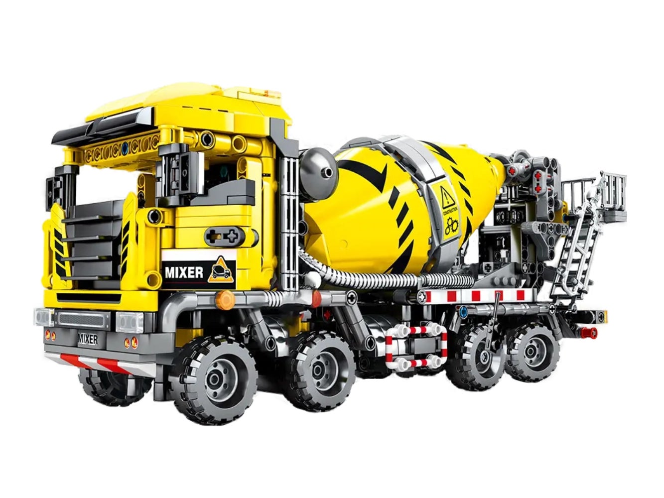 Sembo City Engineering Bulldozer Crane Technic (701802) vs Mould King ...