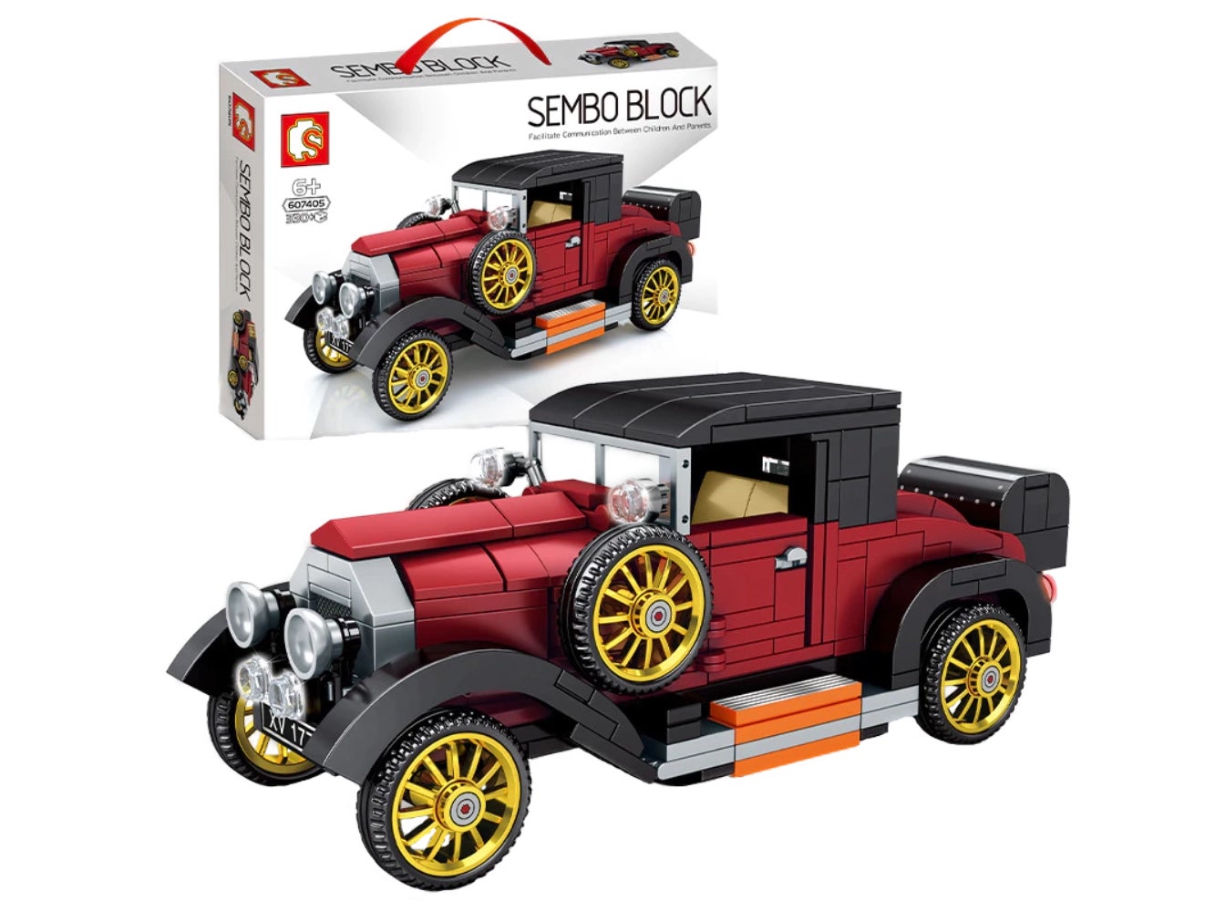 Foto: Klemmbaustein Sembo Classic Car - Technic (607405)