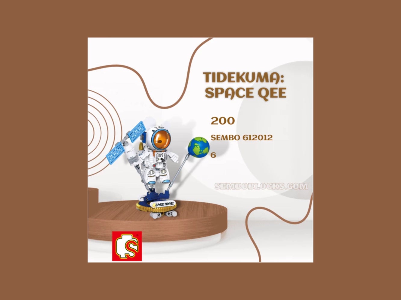 Foto: Klemmbaustein Sembo Creator Expert Tidekuma - Space Qee (612012)