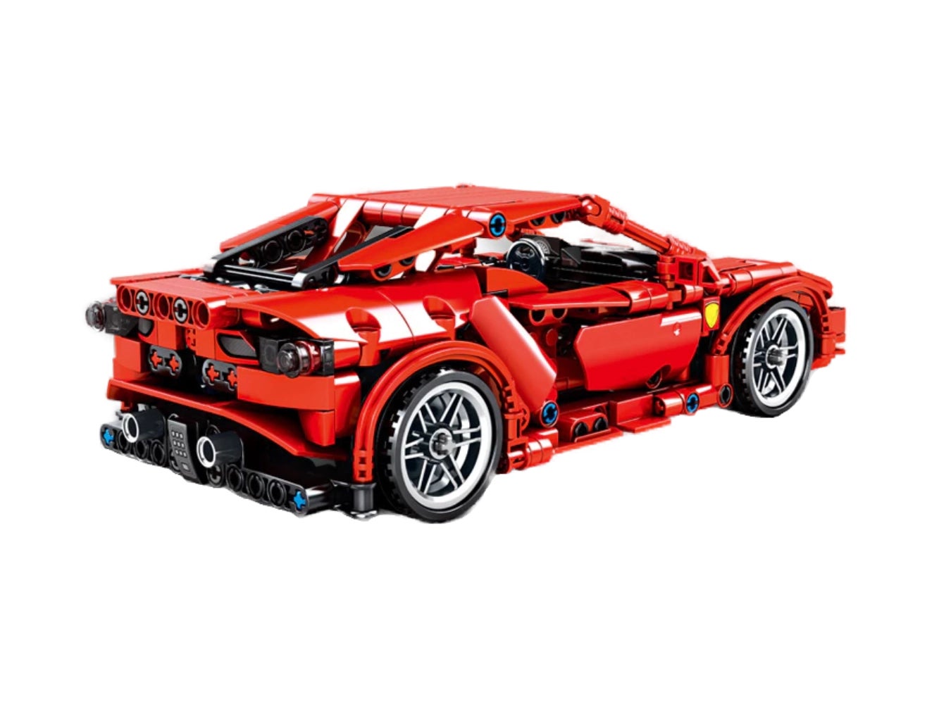 Foto: Klemmbaustein Sembo Ferrari 458 Pull Back Technic (701501)