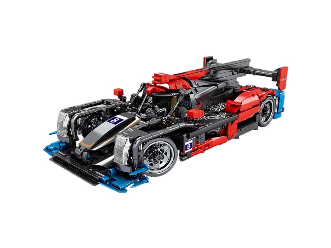 Foto: Klemmbaustein Sembo  Jackie Chan DC Model 1 zu 14 Super Racing Car Technic (705983)