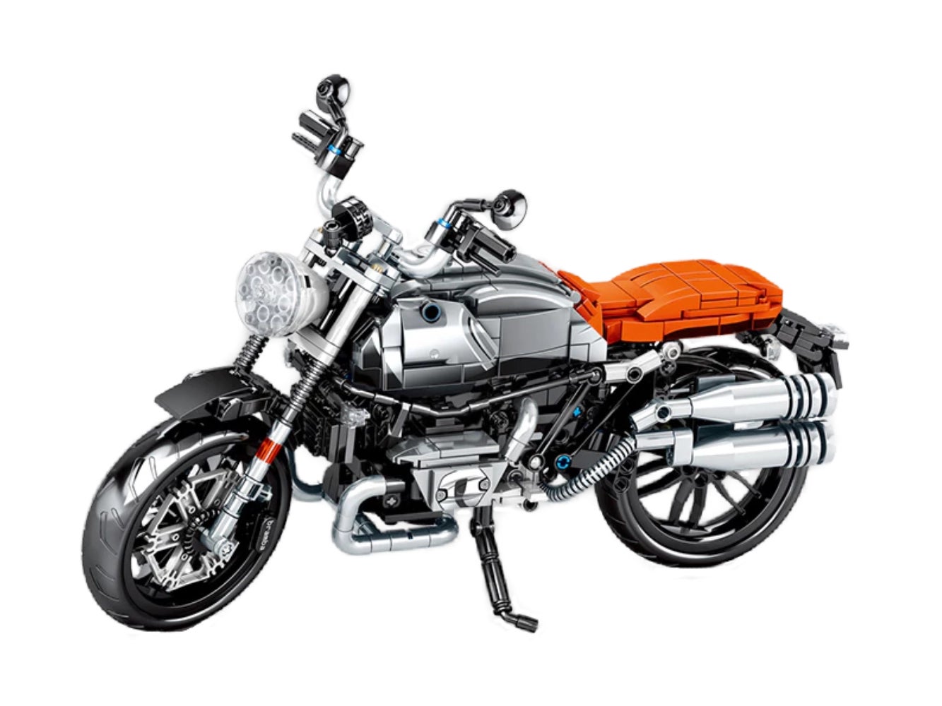 Foto: Klemmbaustein Sembo Jaeger Hurricane Latte Motorcycle Technic (701806)