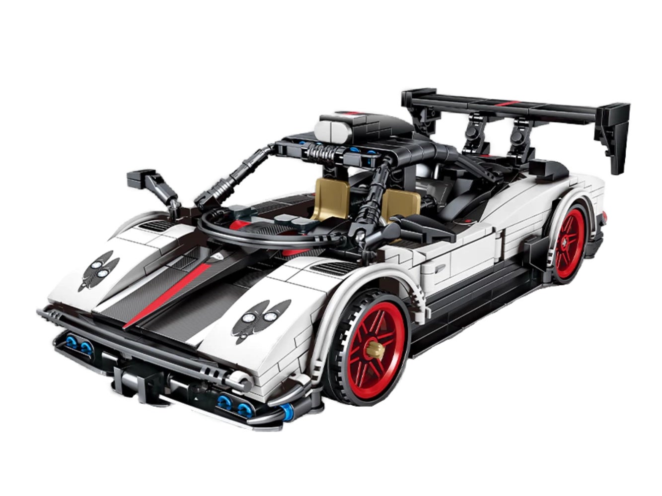 Foto: Klemmbaustein Sembo Juggernaut Hurricane - Pagani Sports Car Technic (701653)