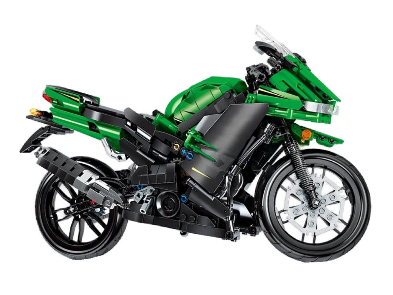 Foto: Klemmbaustein Sembo Kawasaki Ninja 400 Technic (701805)