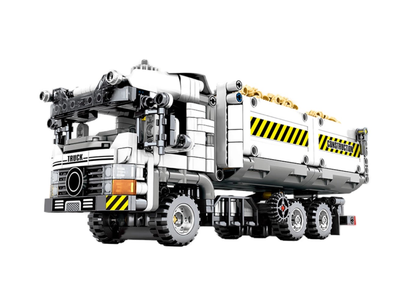 Foto: Klemmbaustein Sembo Mechanical Passwor - Engineering Earth Truck Technic (701704)