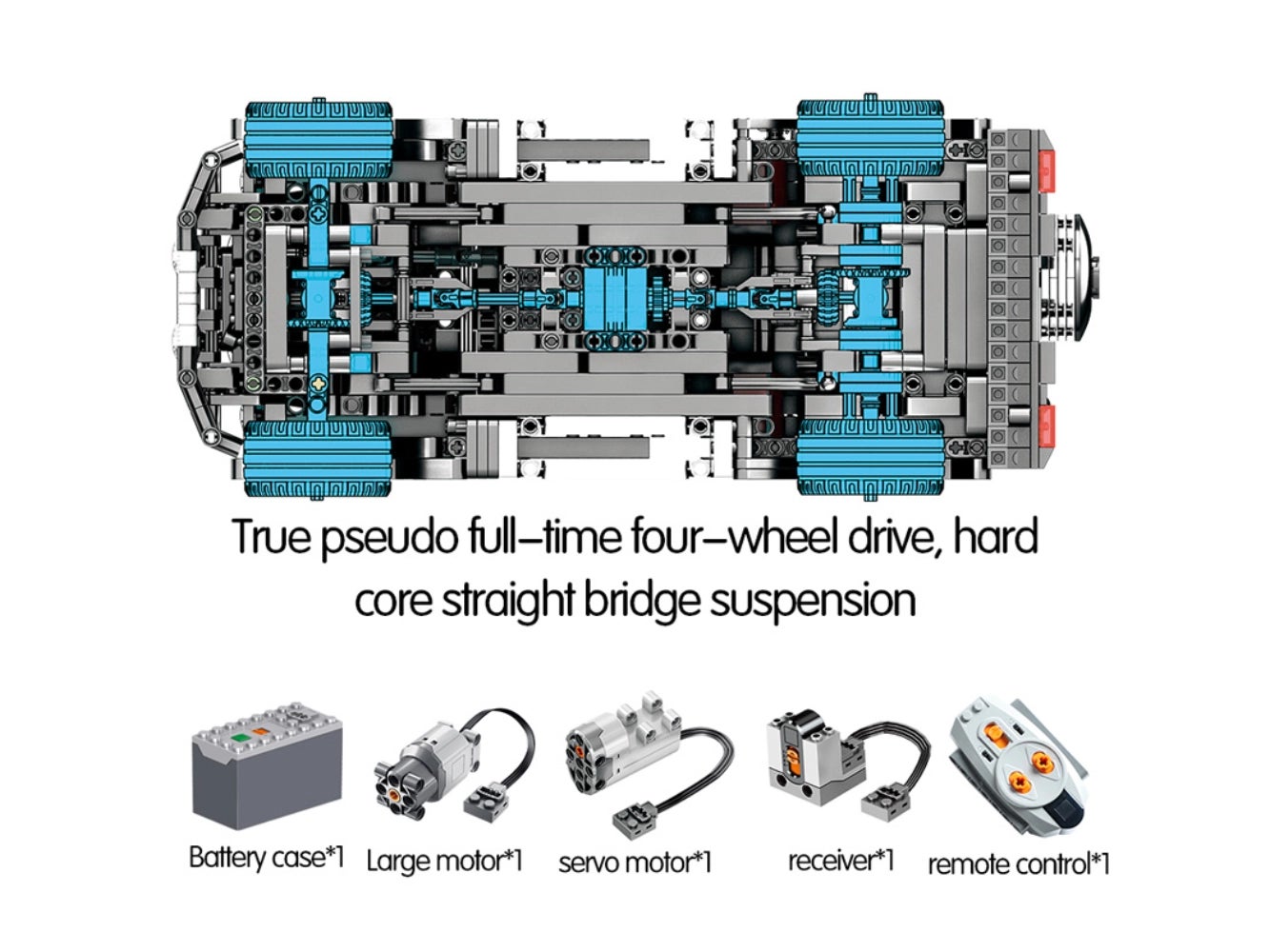 Foto: Klemmbaustein Sembo Mercedes-G500 Super Car Technic (701960)