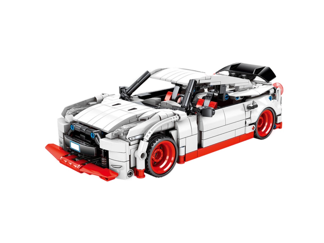 Foto: Klemmbaustein Sembo Nissan GTR Pull Back Technic (701712)