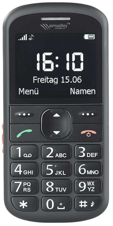 simvalley mobile xl 940 vorderseite