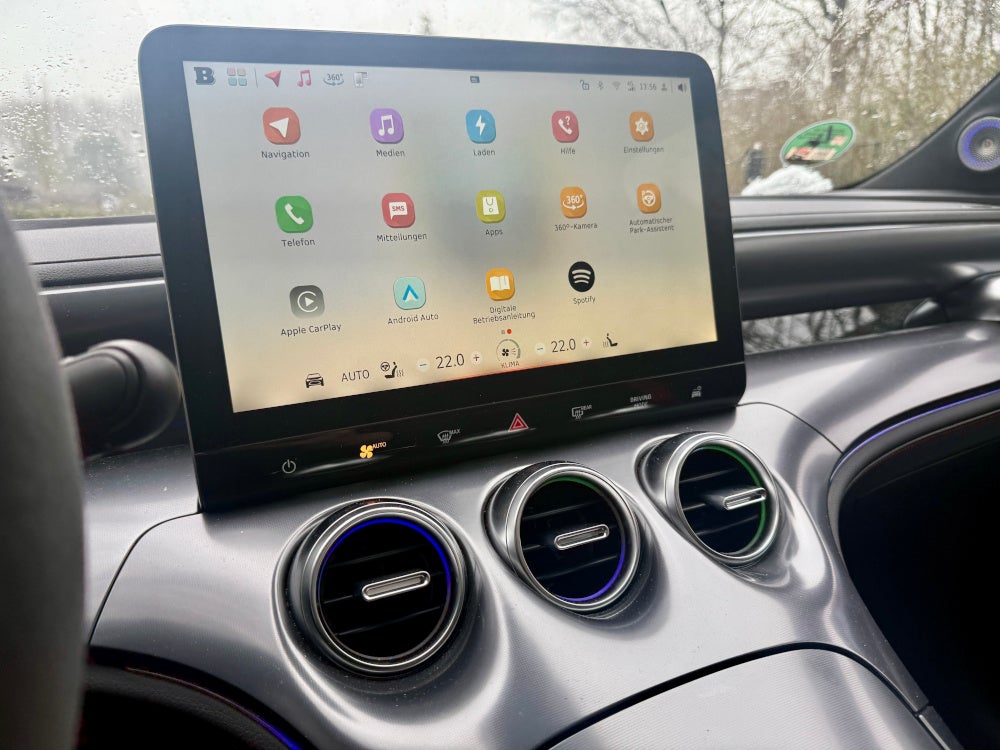 Interieur des Smart #3 mit Center-Display.